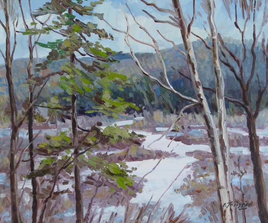 Armand Tatossian (1948-2012) - Hiver, Pres De Piedmont
