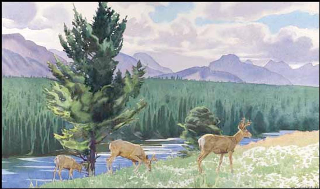 Walter Joseph (W.J.) Phillips (1884-1963) - Bow River