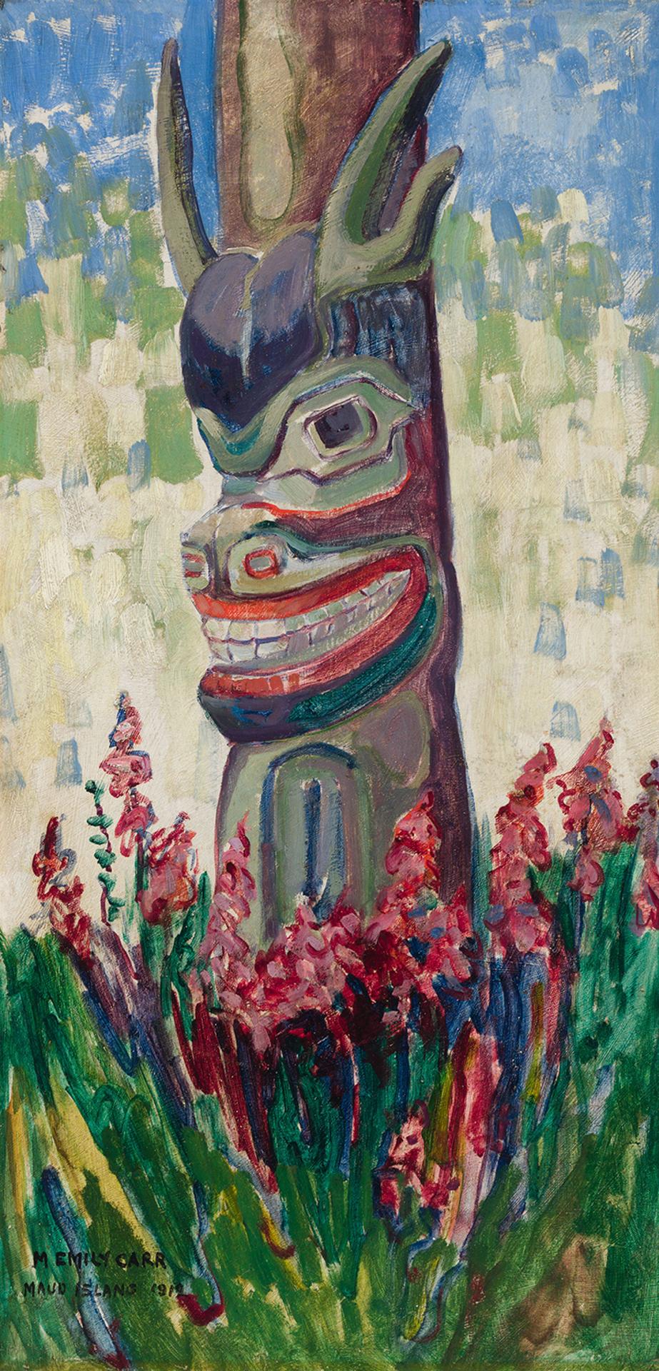 Emily Carr (1871-1945) - Maude Island Totem