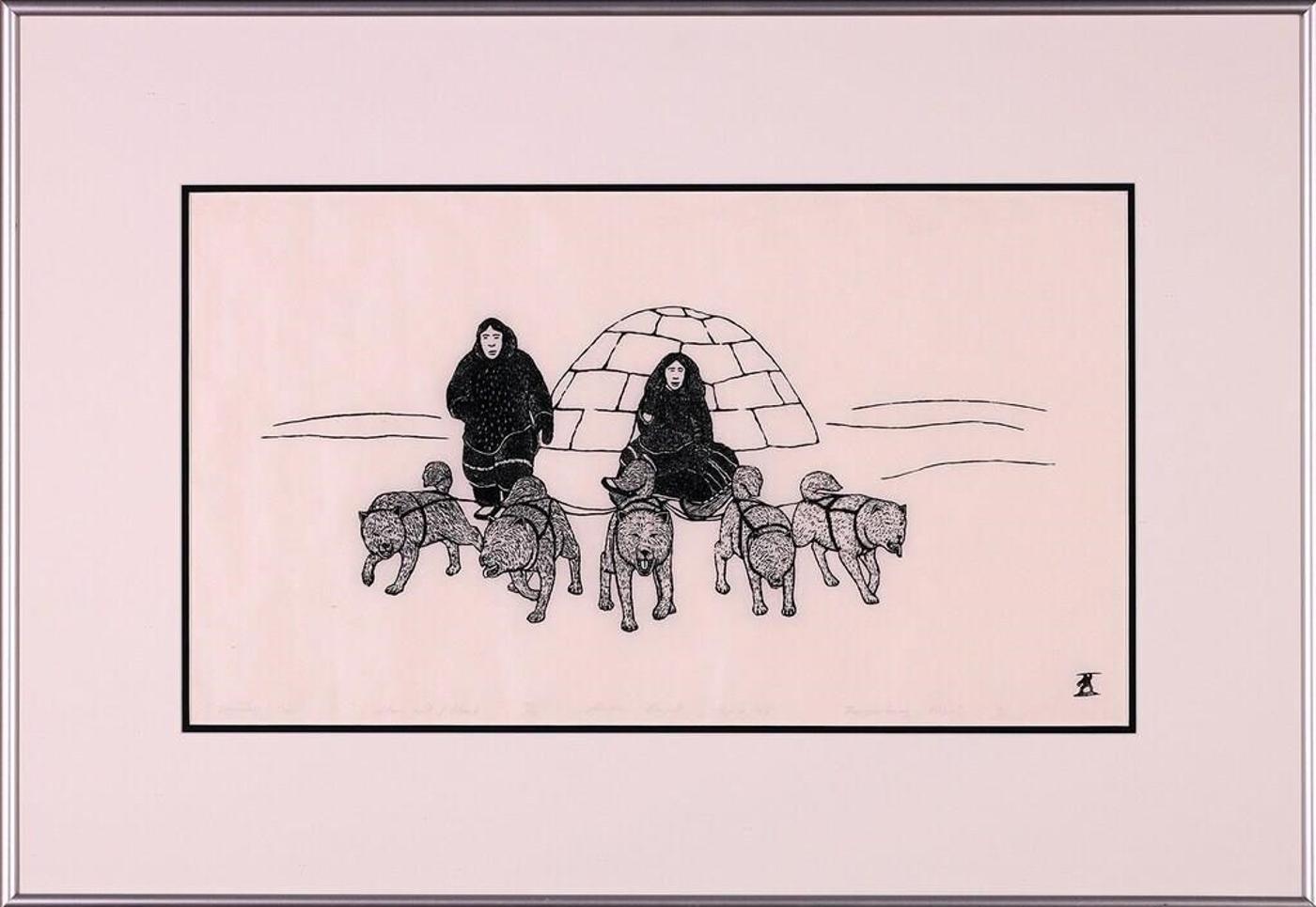 Andrew Karpik Qappik (1964) - Journey One; 1991; ed. #19/20