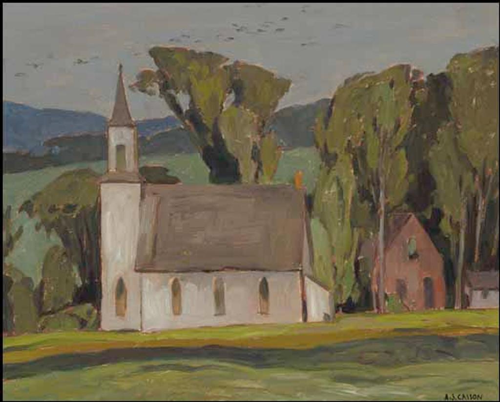 Alfred Joseph (A.J.) Casson (1898-1992) - Anglican Church at Egan Creek