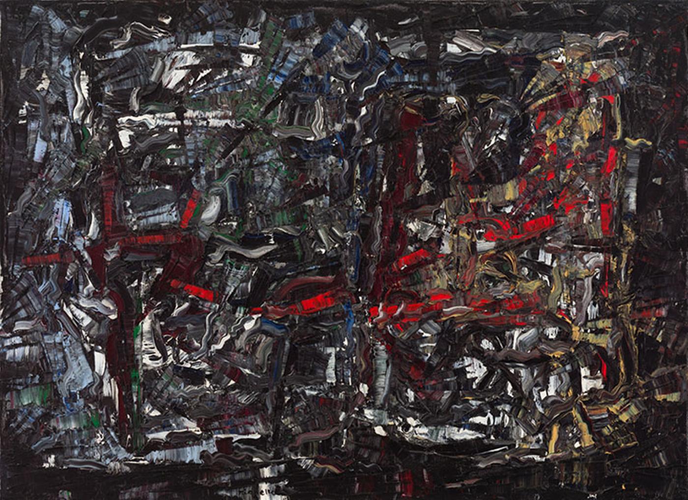 Jean-Paul Riopelle (1923-2002) - Rouge affleurant