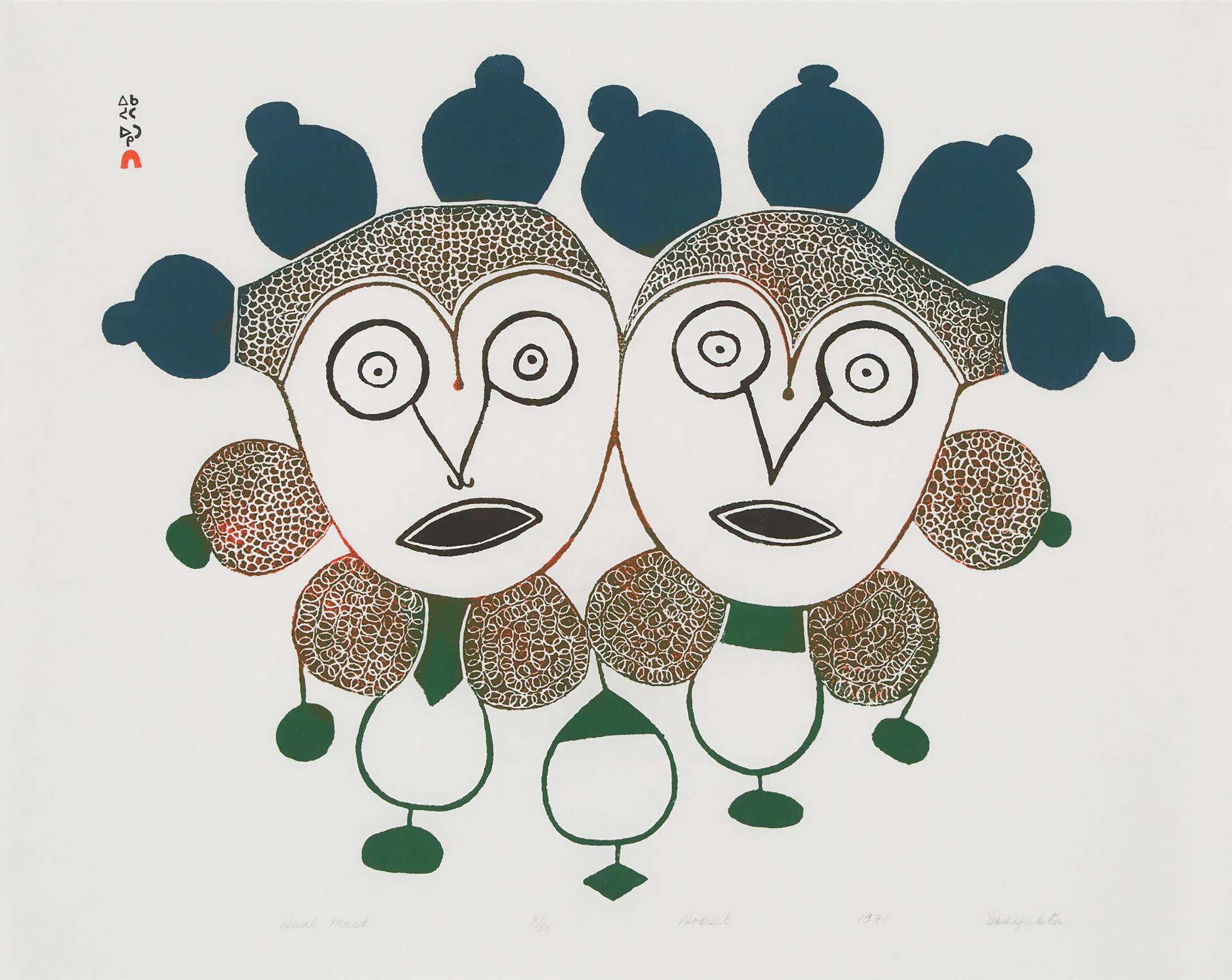 Ikayukta Tunnillie (1911-1980) - Dual Mask