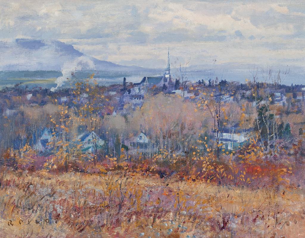 Robert Wakeham Pilot (1898-1967) - Late Autumn: View Of Magog