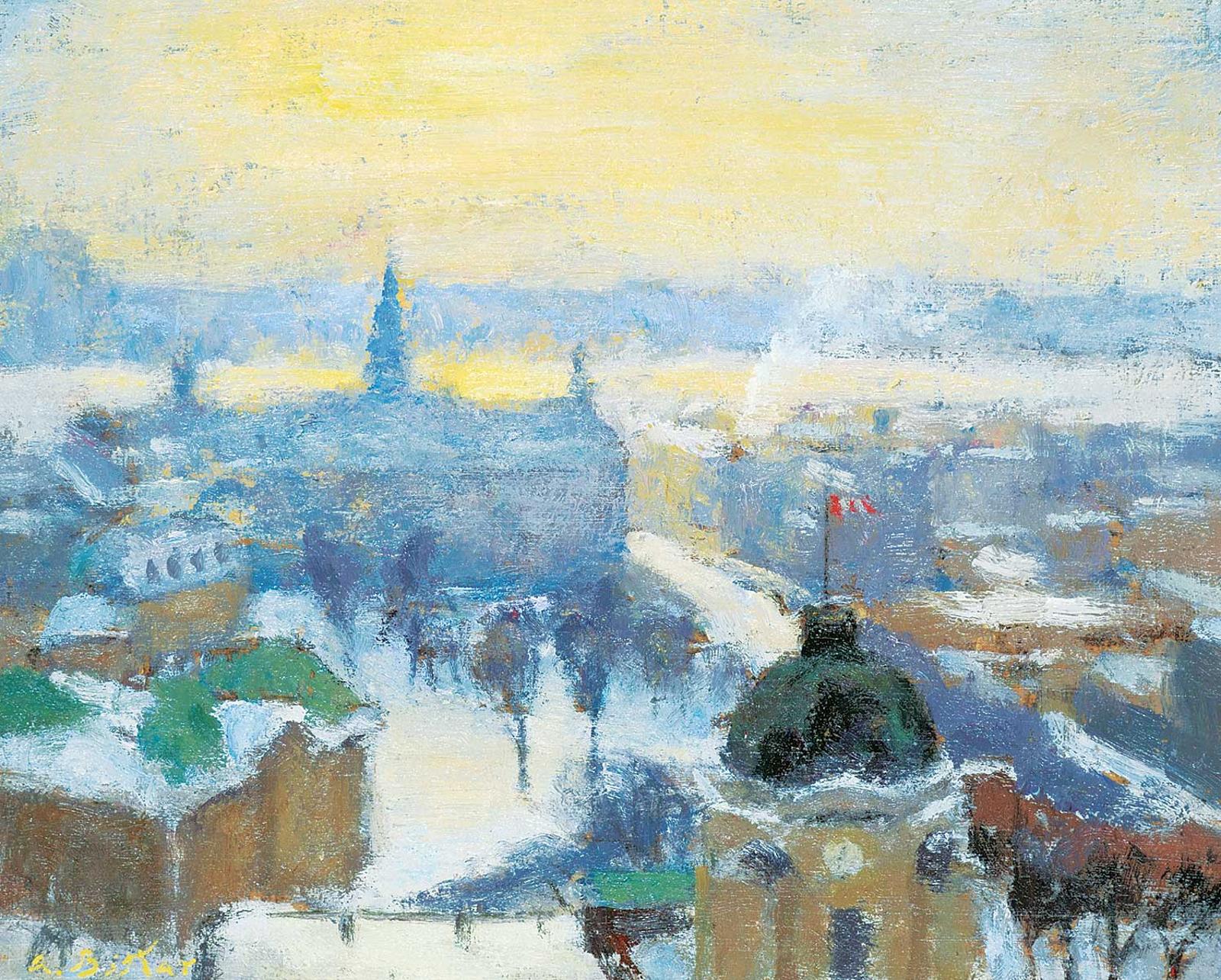 Antoine Bittar (1957) - Quebec Rooftops 31