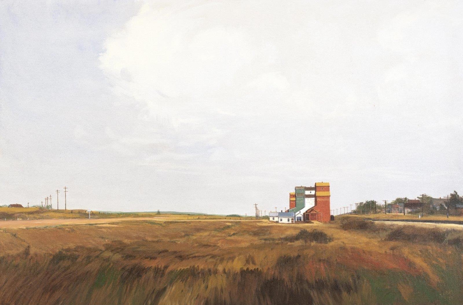 Joseph [Joe] Ferenc Acs (1936) - Chinook Grain Elevators (Alta.); 1979