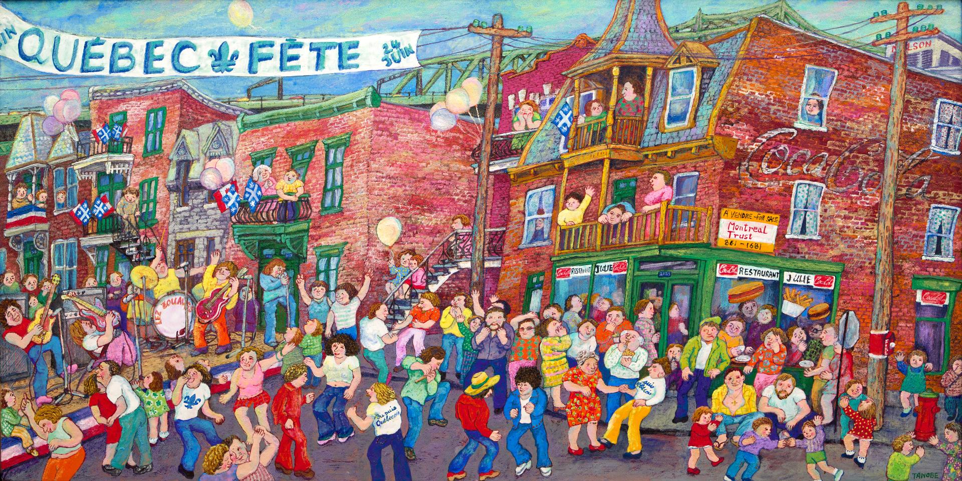 Miyuki Tanobe (1937) - Québec fête, 1976
