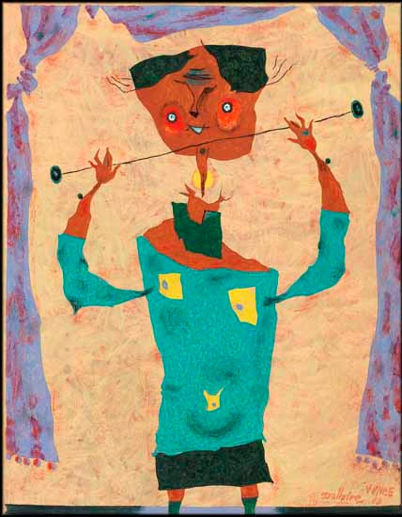 Jean-Philippe Dallaire (1916-1965) - La petite aux haltères
