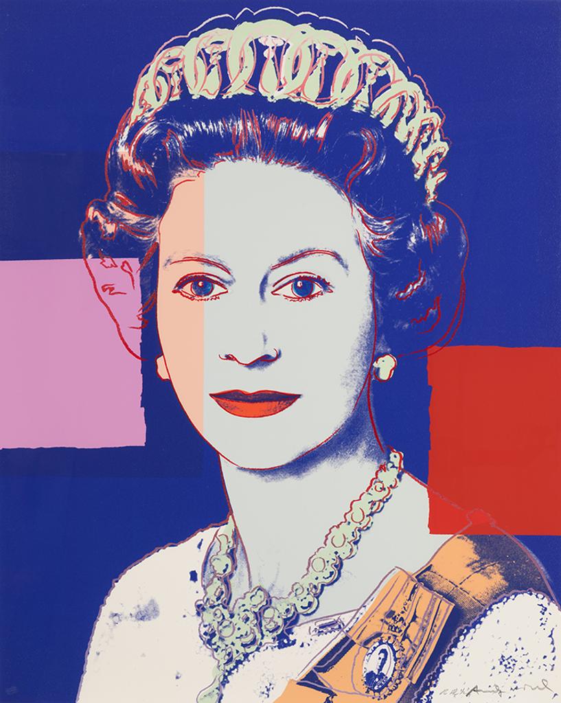 Andy Warhol (1928-1987) - Queen Elizabeth II of the United Kingdom, from Reigning Queens, Royal Edition (F.S.II.337A)