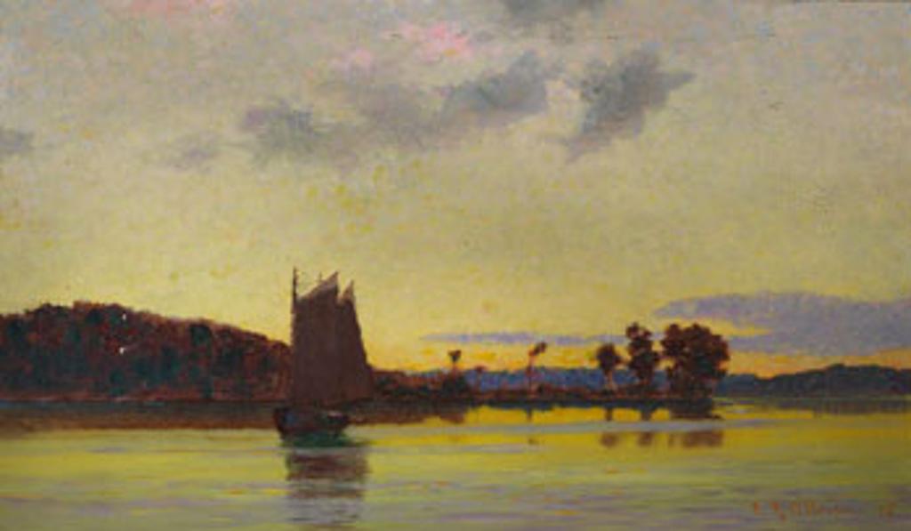 Lucius Richard O'Brien (1832-1899) - Oncoming Storm, Matchedash Bay