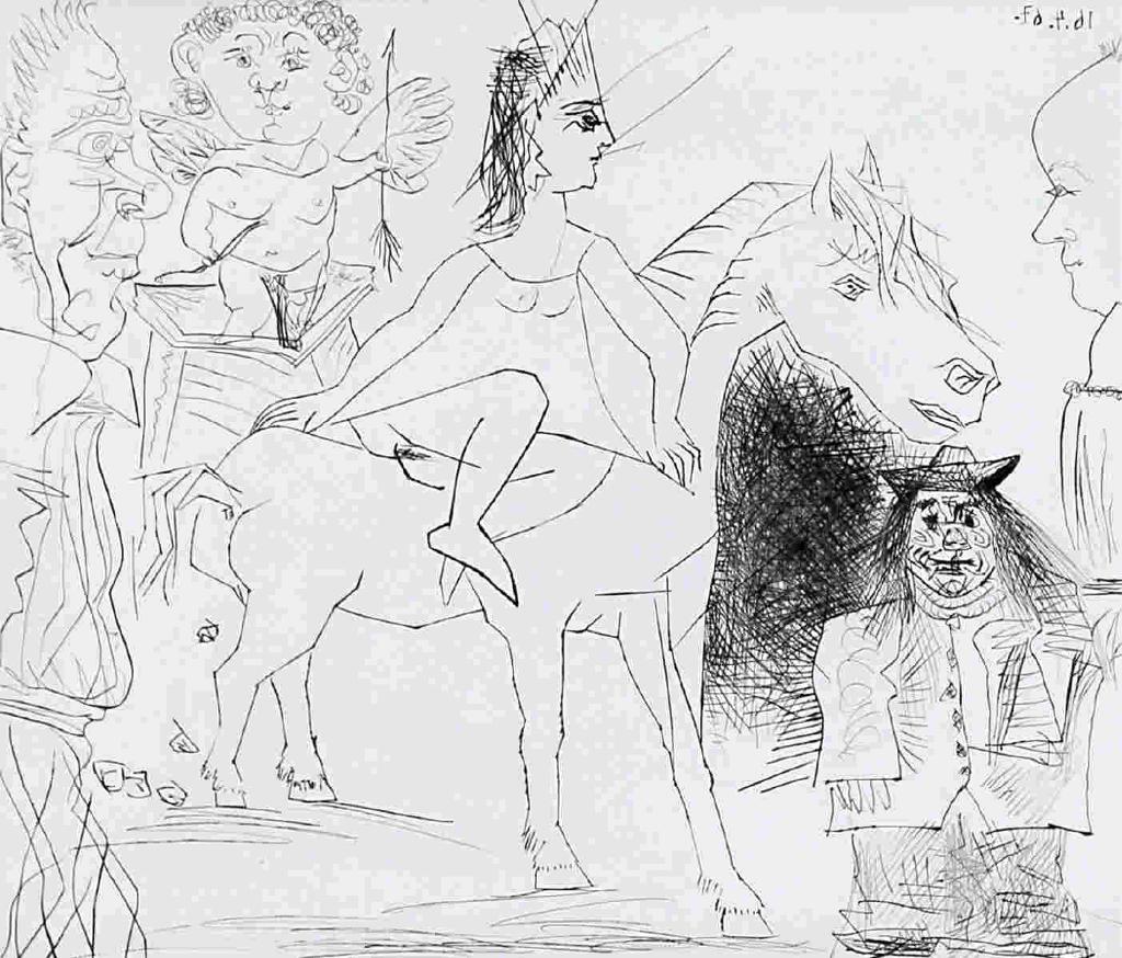 Pablo Ruiz Picasso (1881-1973) - 16-4-67; 1967