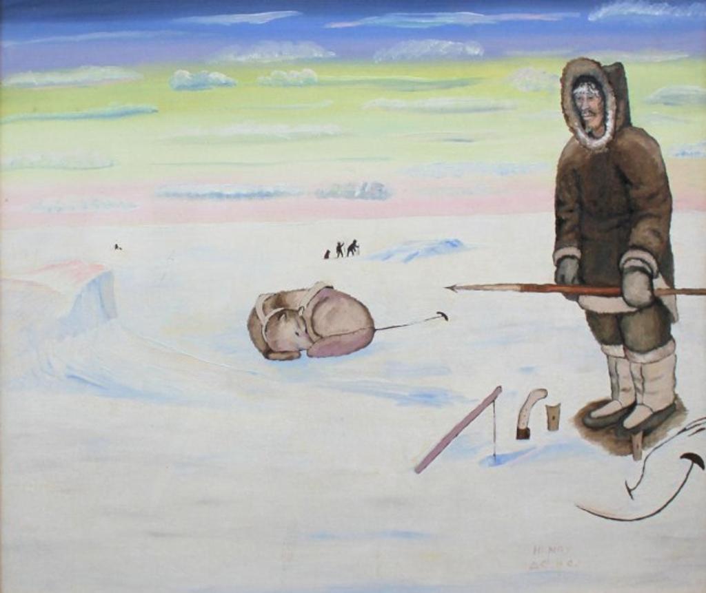 Henry Evaluardjuk (1923-2007) - Oil, framed