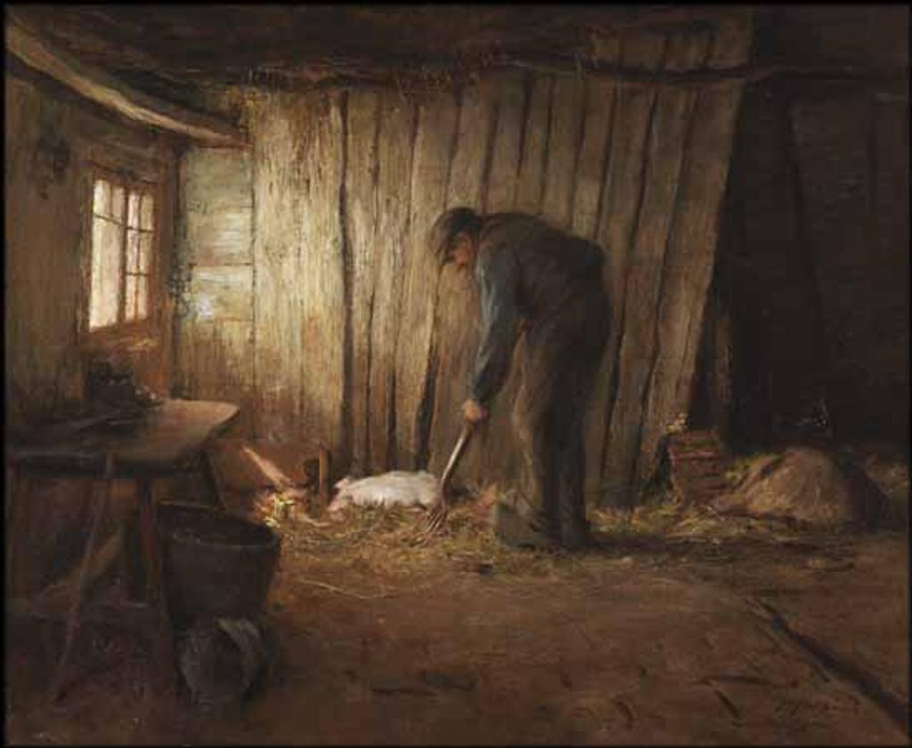 Bernard Jean Corneille Pothast (1882-1966) - In the Barn