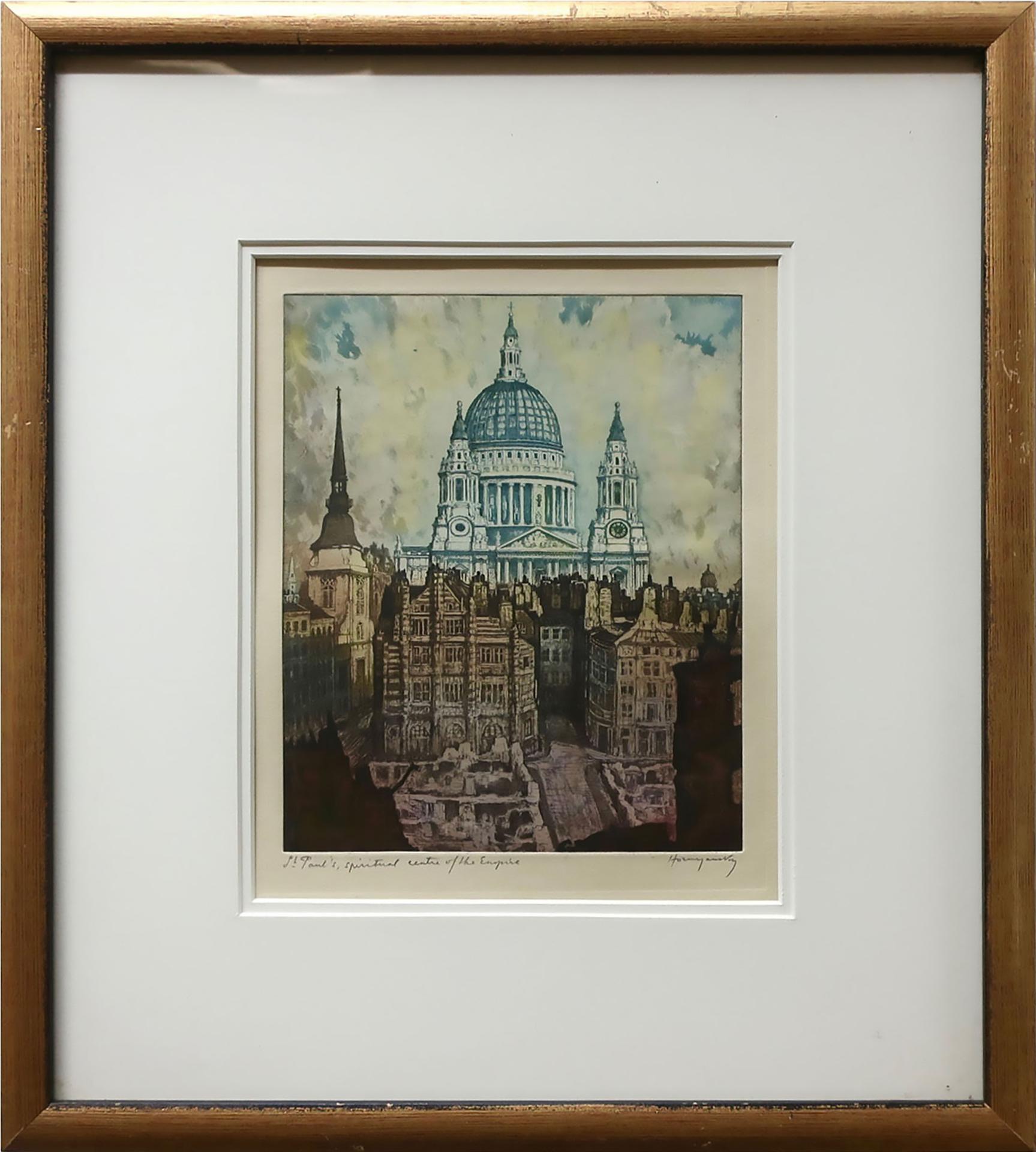 Nicholas Hornyansky (1896-1965) - St. Paul's, Spiritual Centre Of The Empire