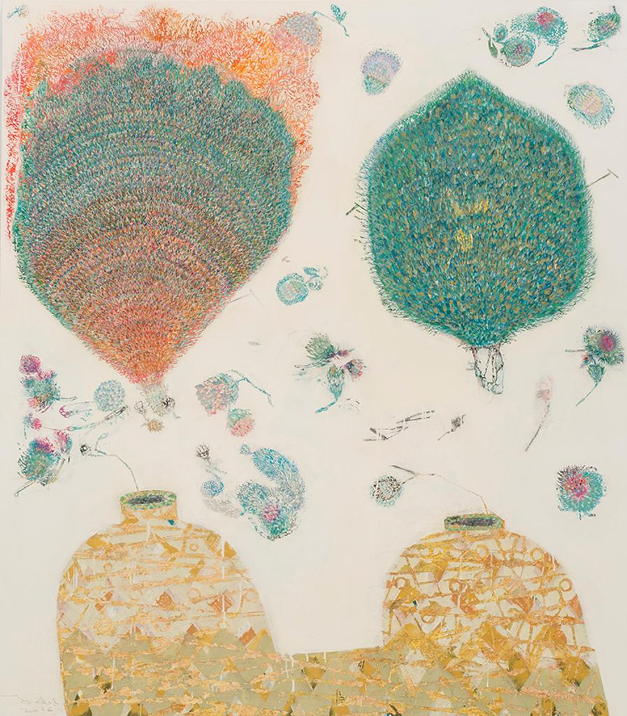 Hamidreza Jadid - Untitled, City of Birds II