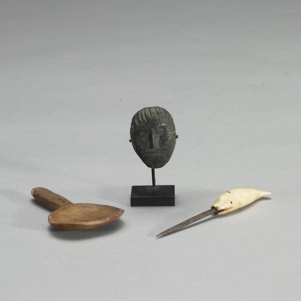 Doll’S Face - Stone, Ivory, Metal, Bone