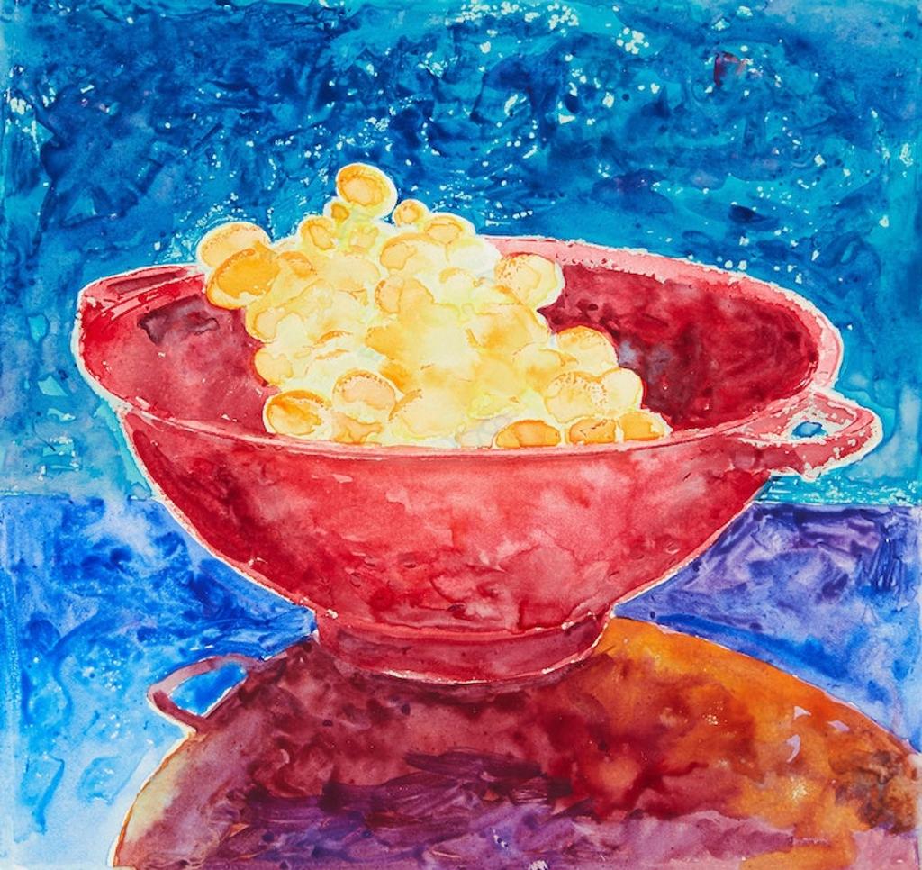 Mary Frances West Pratt (1935-2018) - Grapes in a Colander