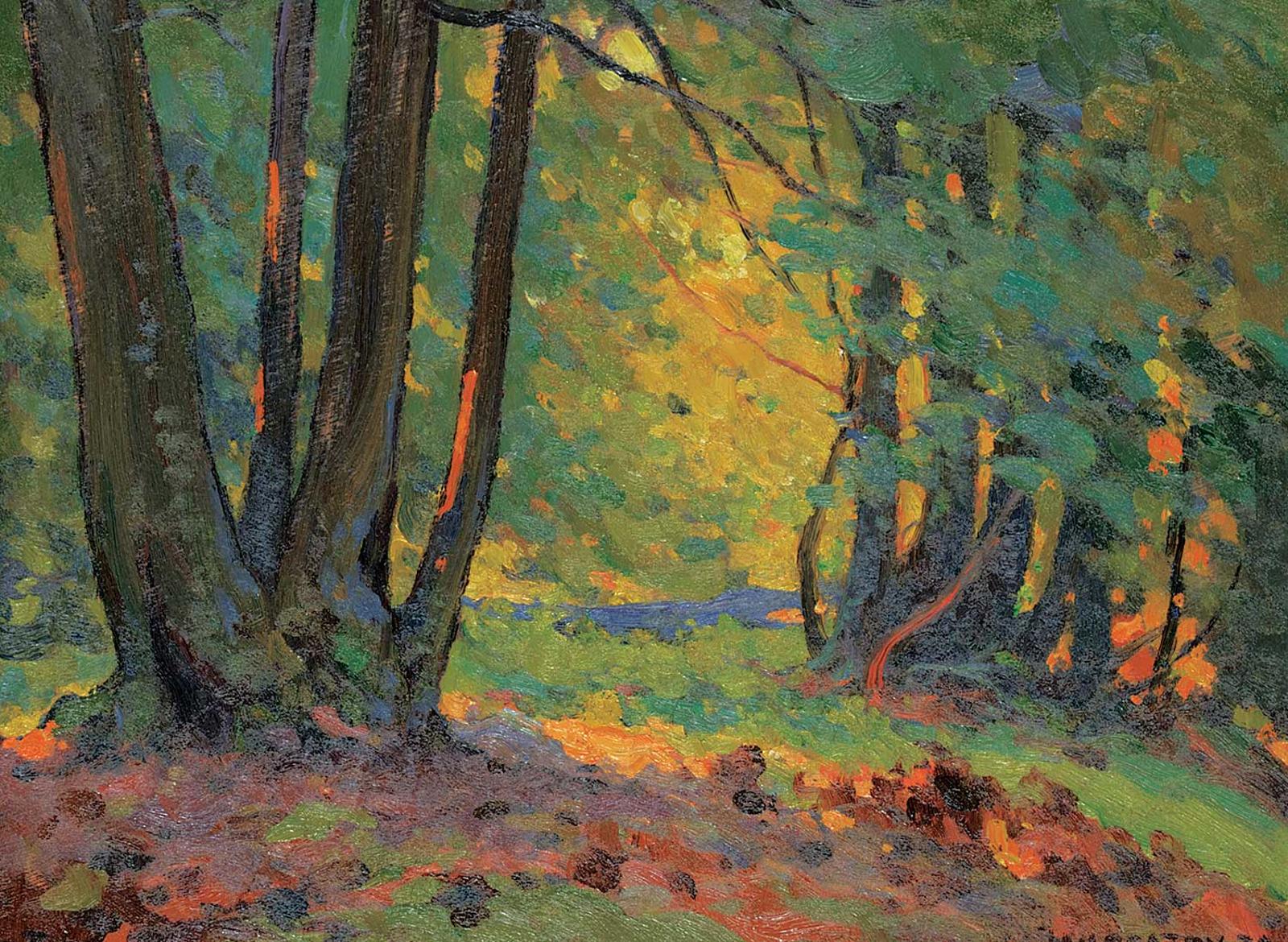 John William (J.W.) Beatty (1869-1941) - Autumn Landscape