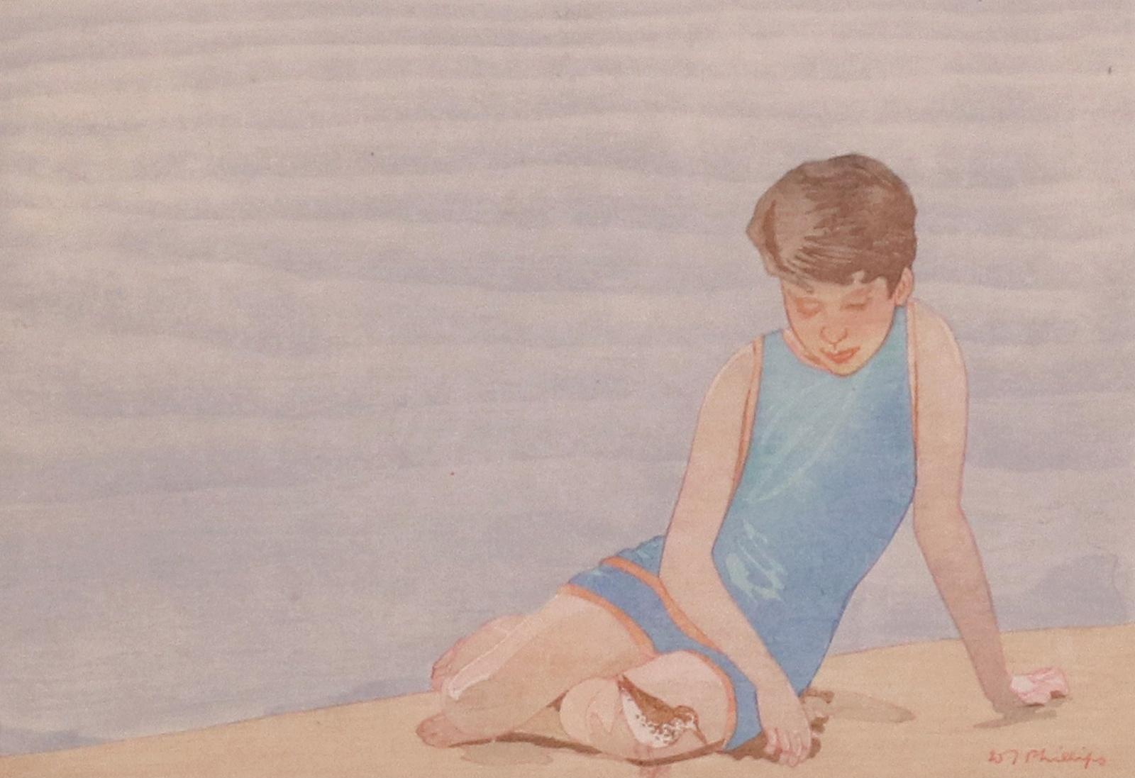 Walter Joseph (W.J.) Phillips (1884-1963) - The Beach; 1926
