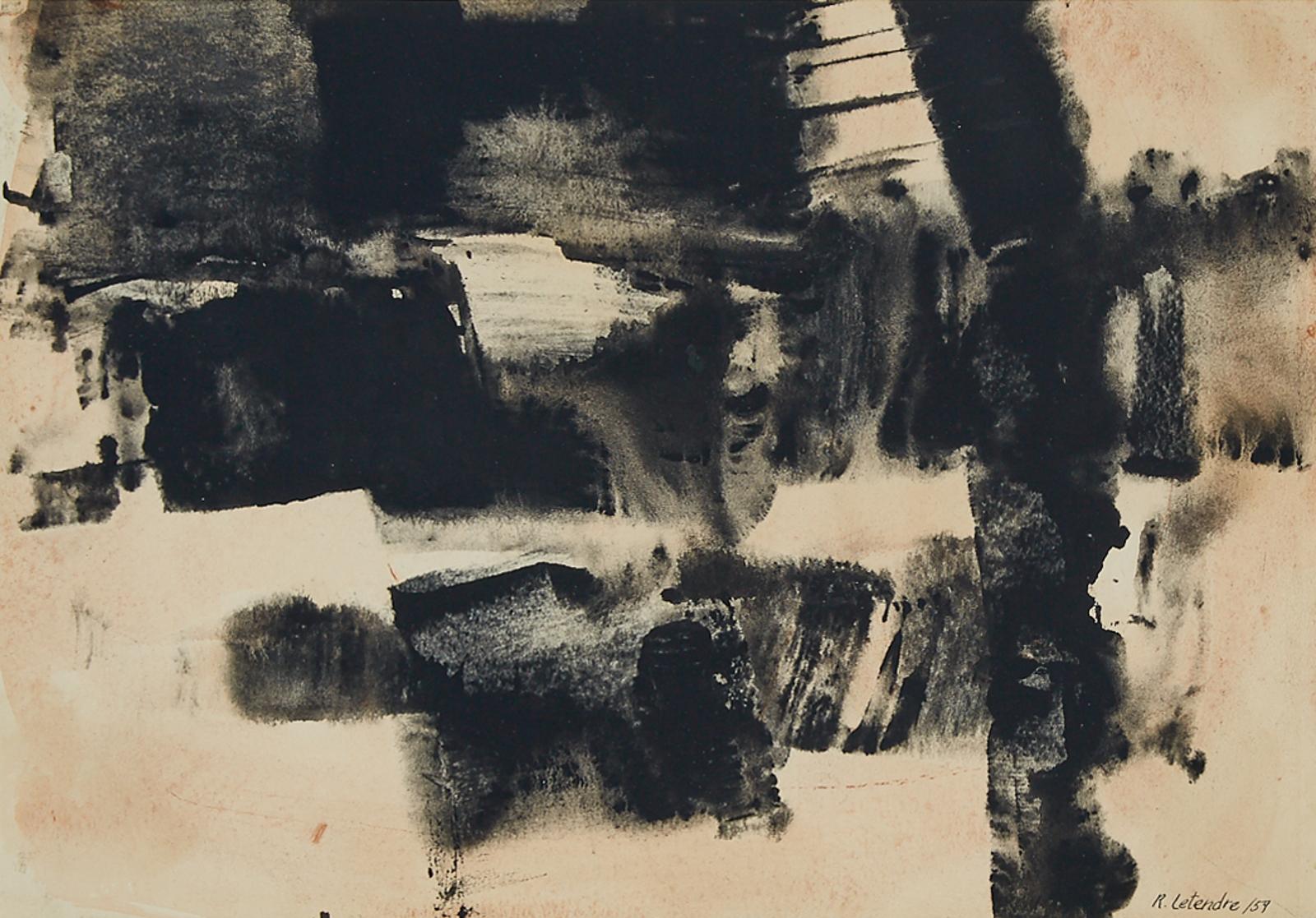 Rita Letendre (1928-2021) - Sans Titre, 1959
