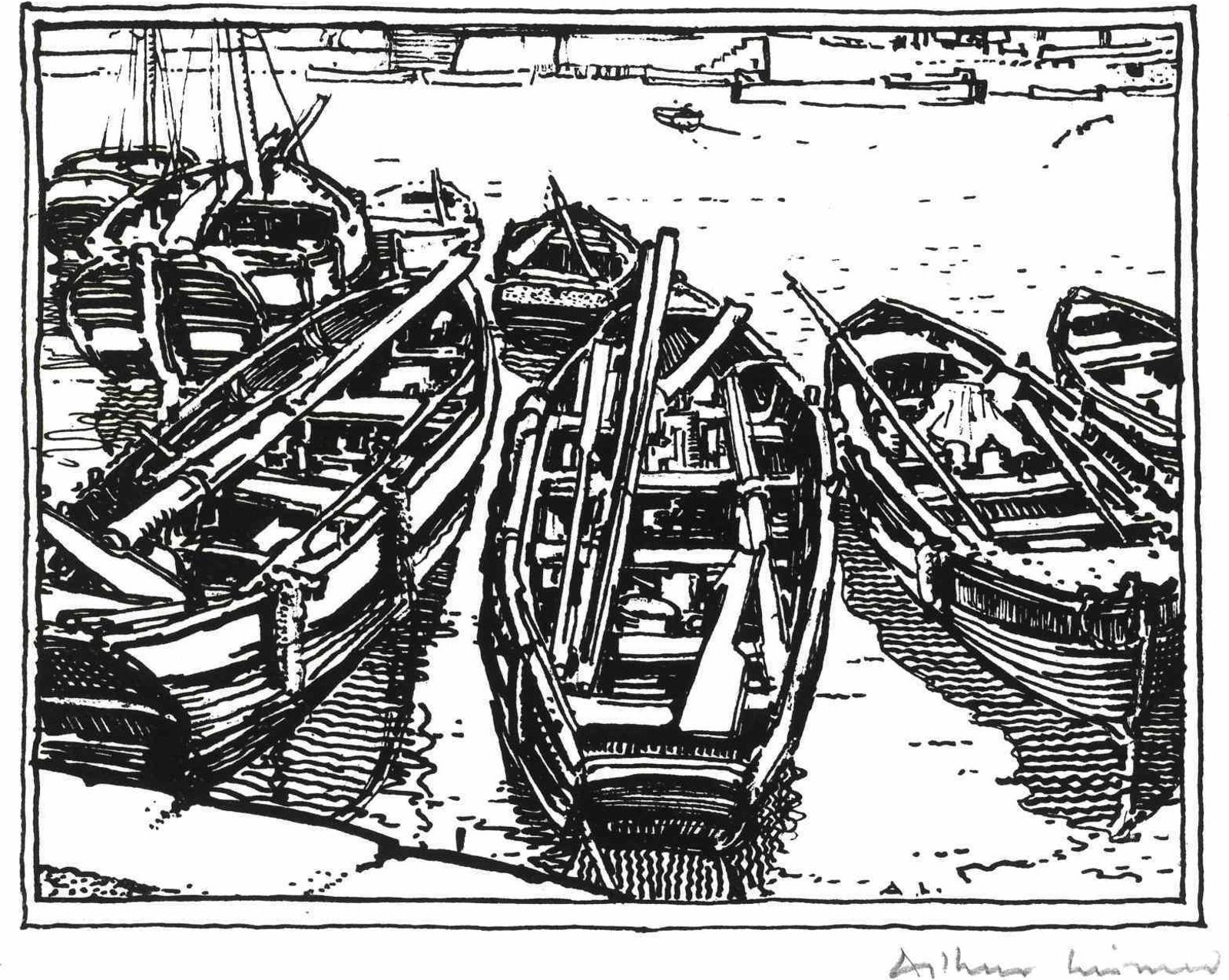 Arthur Lismer (1885-1969) - Small Craft; 1925