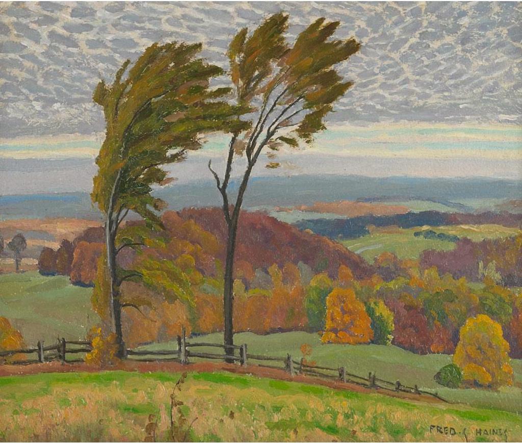 Frederick Stanley Haines (1879-1960) - The Mackeral Sky