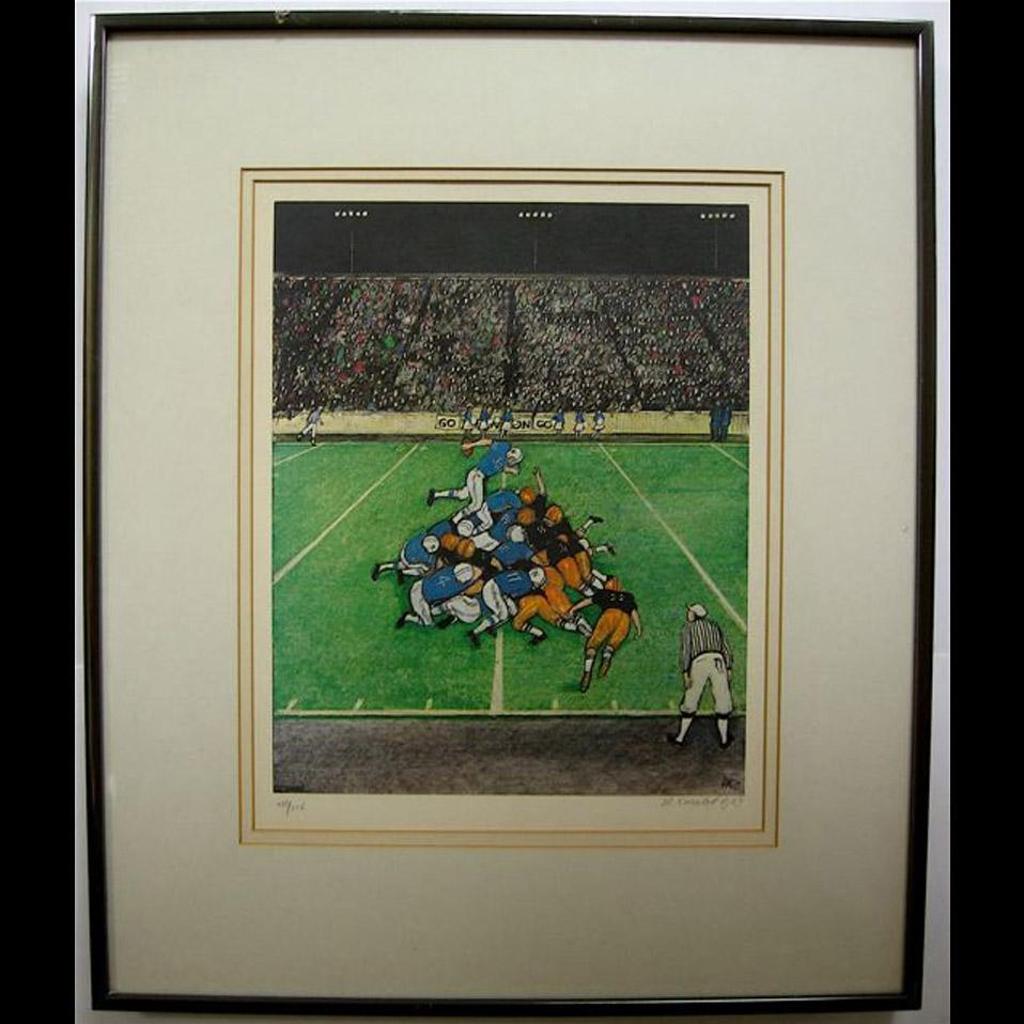 William Kurelek (1927-1977) - Football