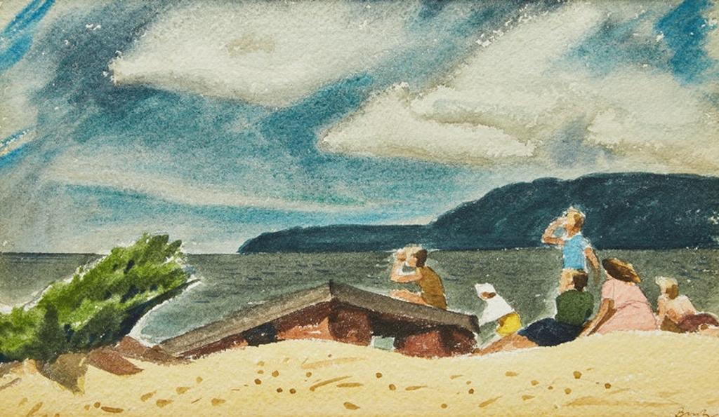 Jack Hamilton Bush (1909-1977) - On the Beach