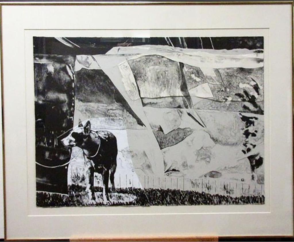 Alexandra (1945) - Paper Collage; Signed And Dated ‘86 Lower Right (Sheet, 22” X 30”)