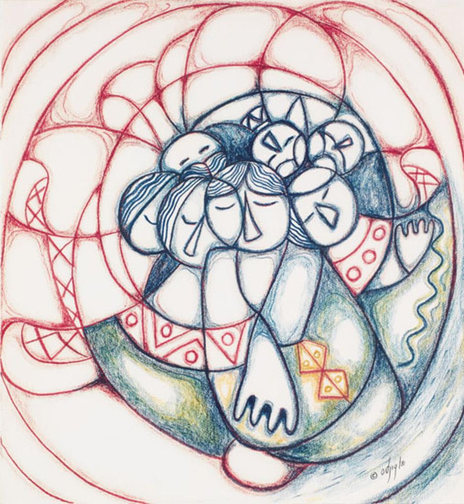 Daphne Odjig (1919-2016) - Whirlwind