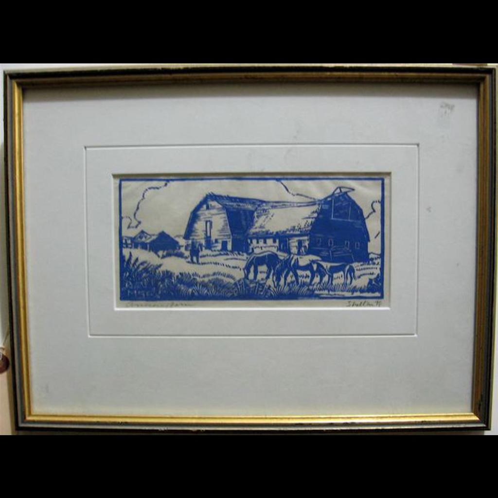 Margaret Dorothy Shelton (1915-1984) - Ancient Barn; St. Andrews, Calgary