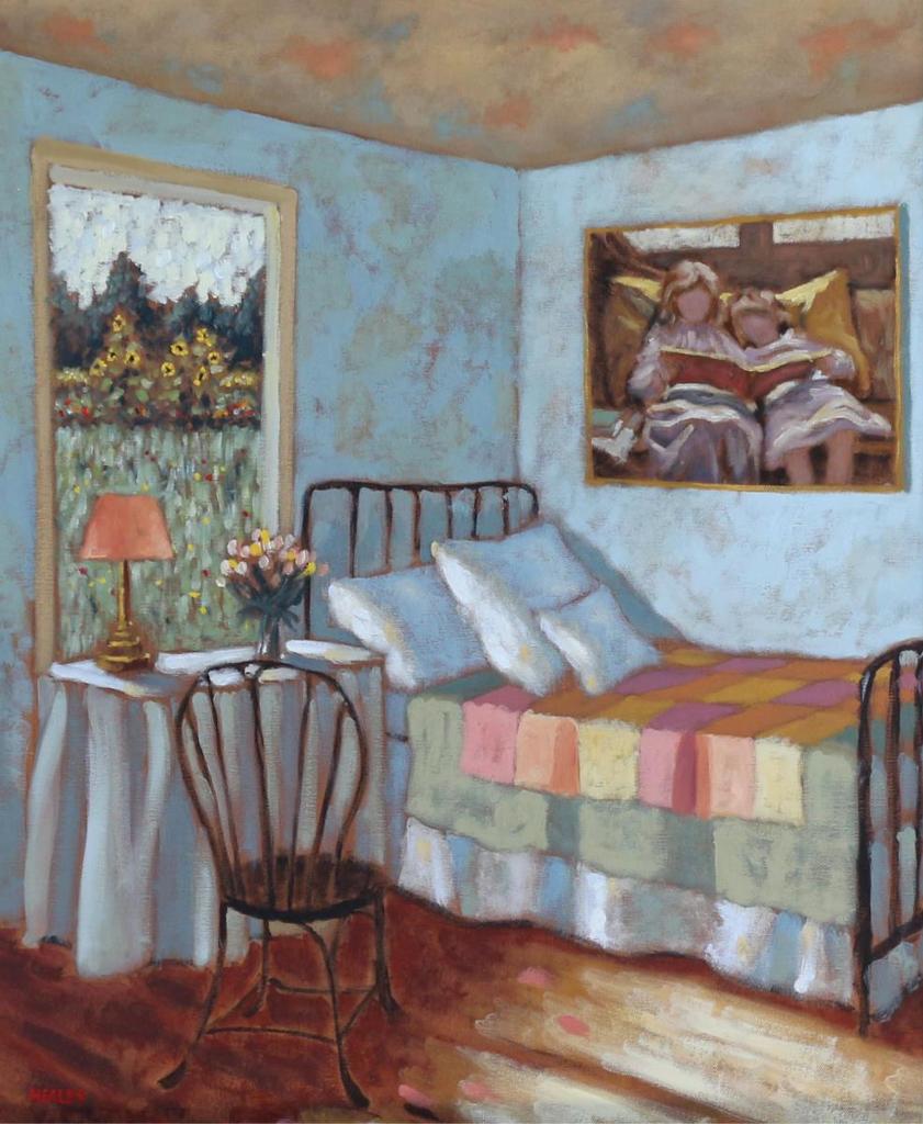 Paul Healey (1964) - Interior Scene, Bedroom