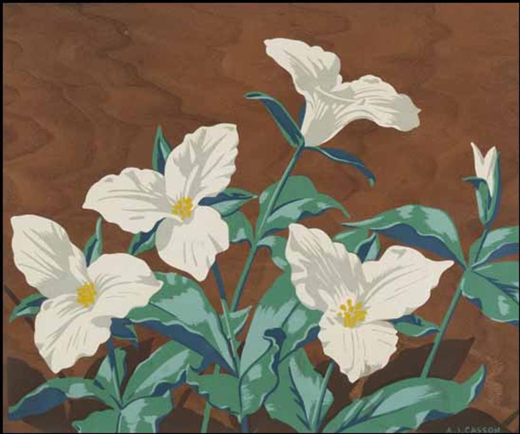 Alfred Joseph (A.J.) Casson (1898-1992) - White Trilliums