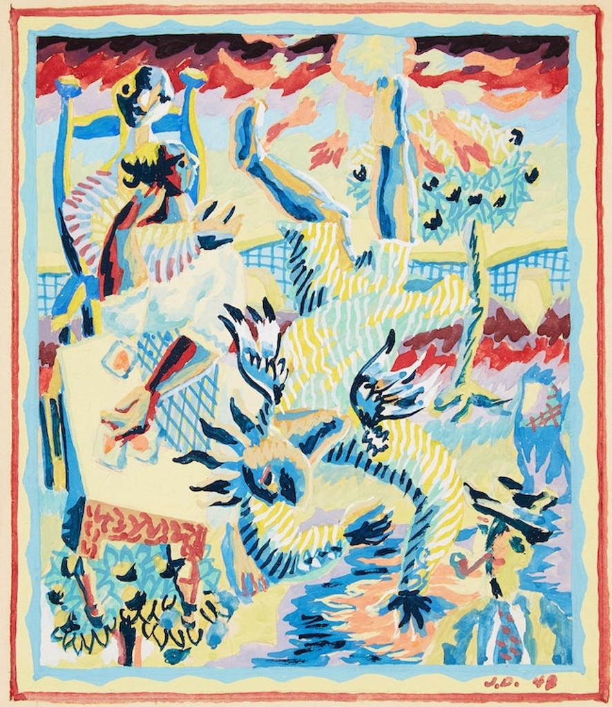 Jean-Philippe Dallaire (1916-1965) - La chute d’Icare