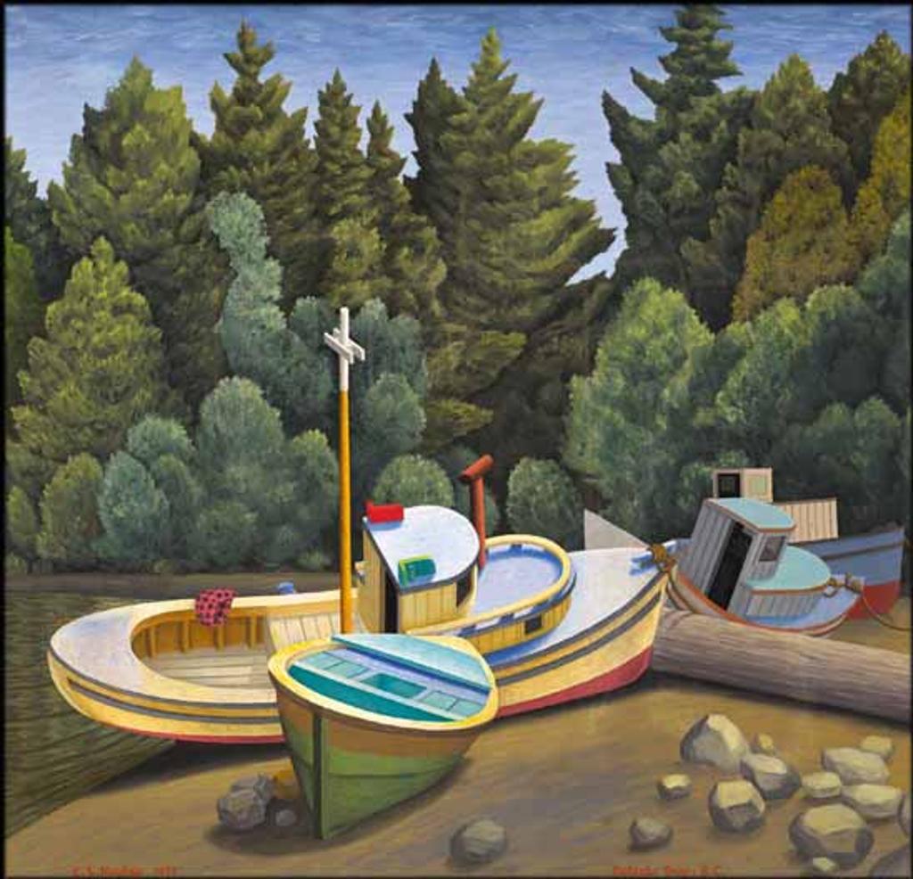 Edward John (E. J.) Hughes (1913-2007) - Roberts Bay, BC