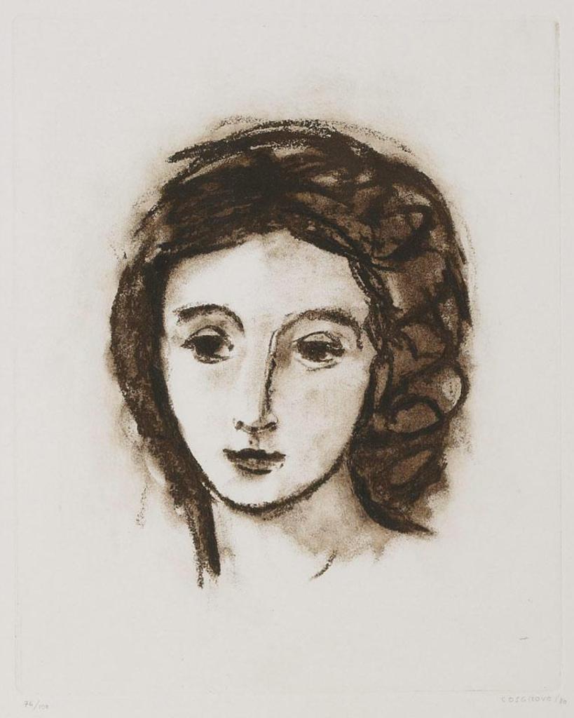 Stanley Morel Cosgrove (1911-2002) - Head Of A Young Girl