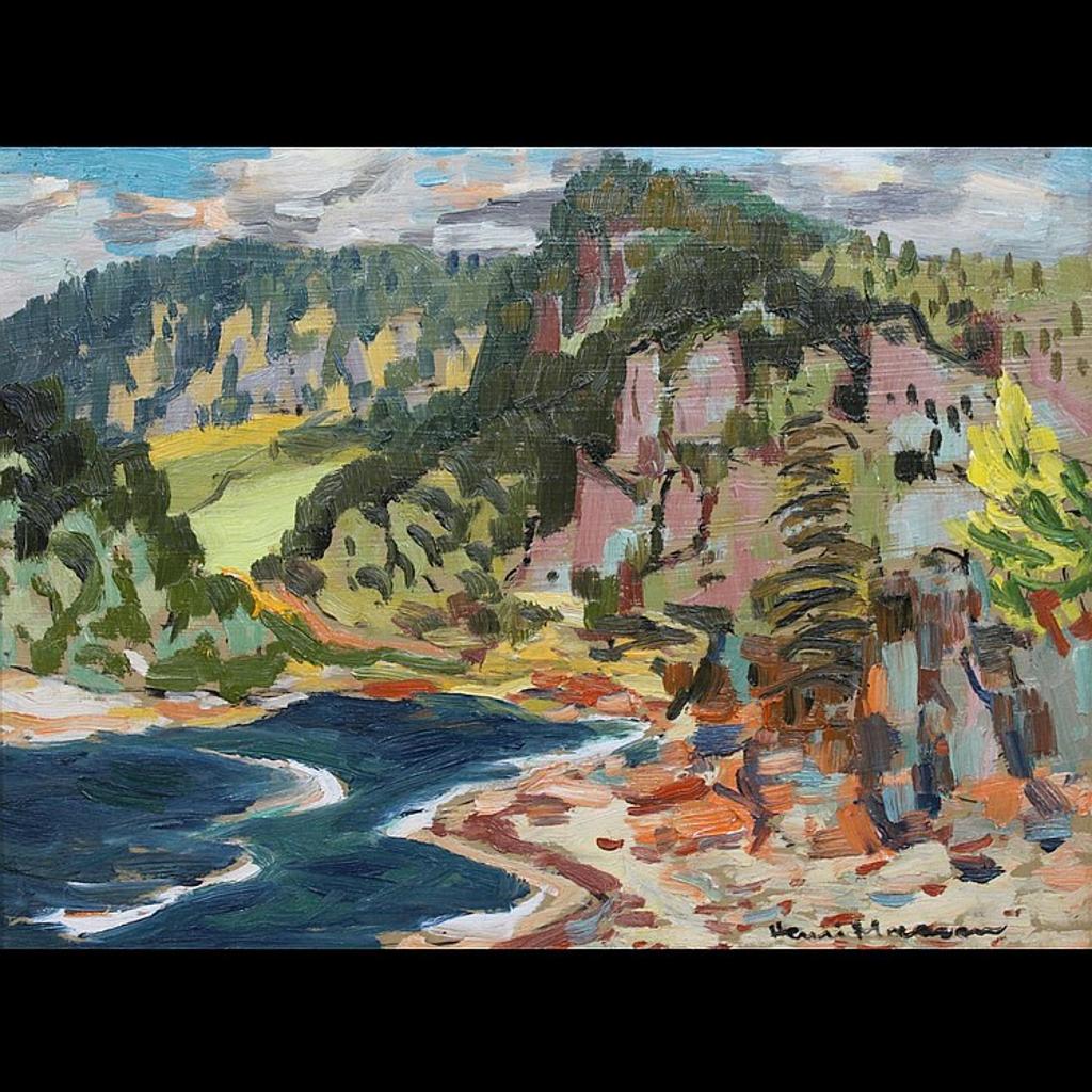 Henri Leopold Masson (1907-1996) - UNTITLED-RIVER LANDSCAPE