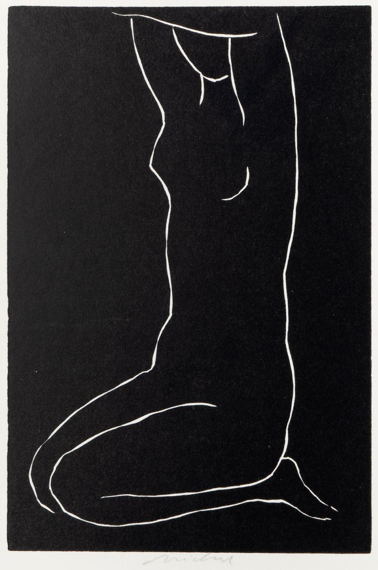 Rastislav Michal (1936-2022) - Untitled - Woman Kneeling