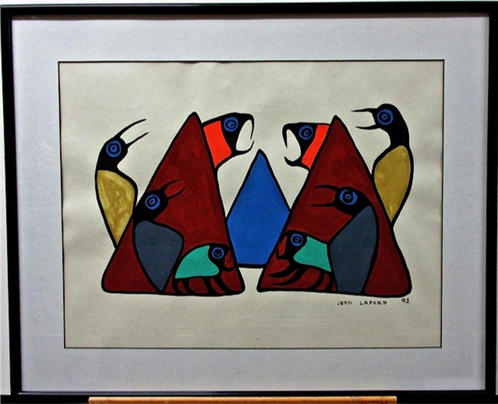 John Eric Laford (1954) - Trees Chimtic