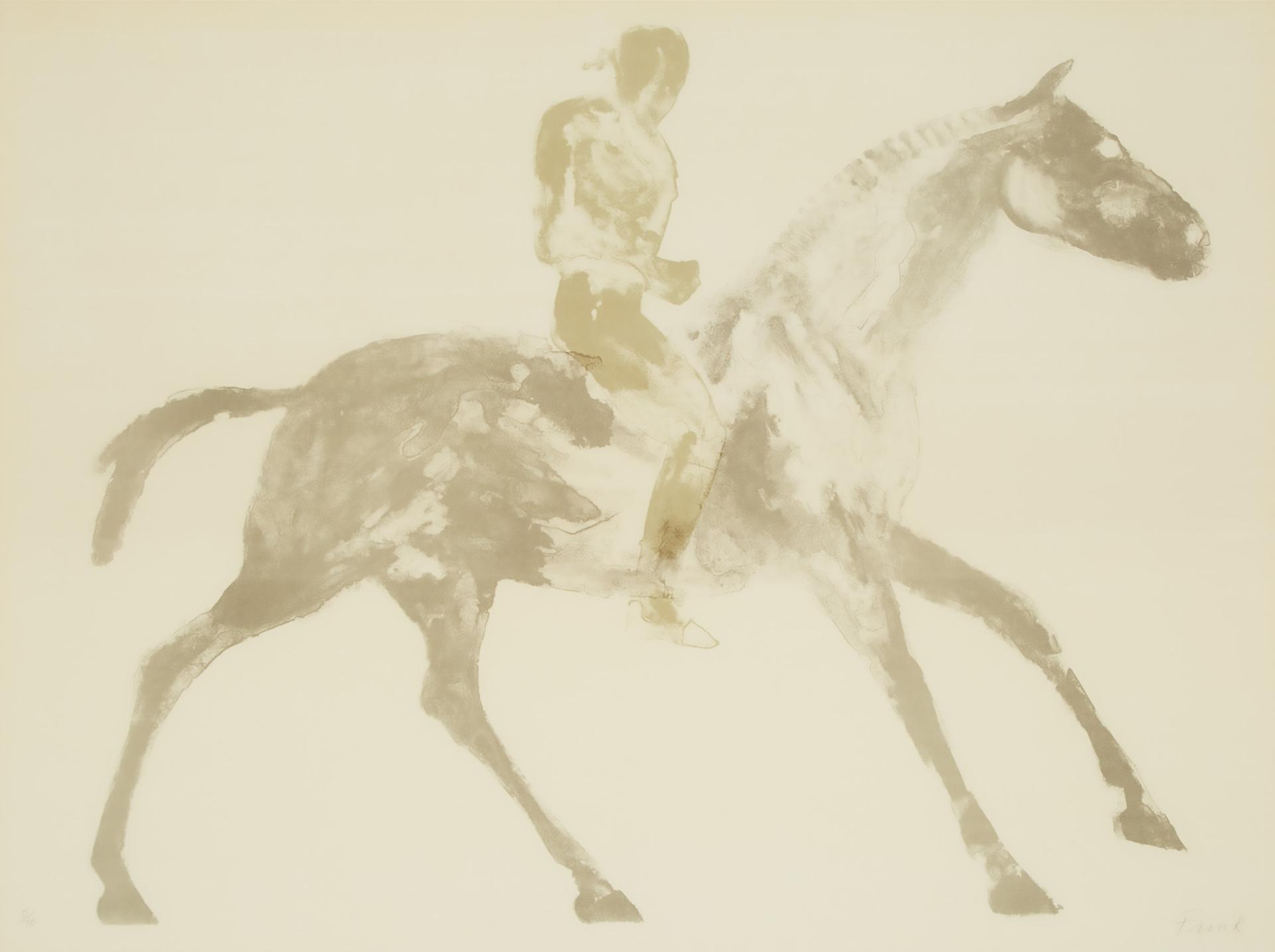 Elizabeth Frink - Horse And Rider Iii (From The