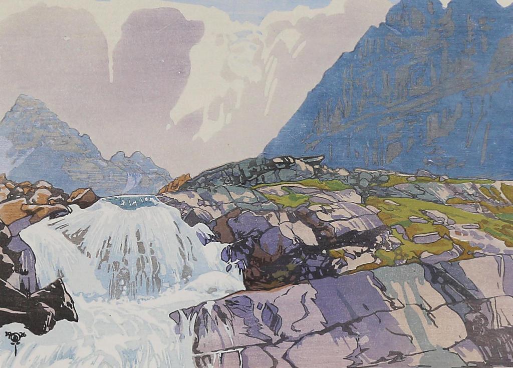 Walter Joseph (W.J.) Phillips (1884-1963) - Mountain Torrent; 1926