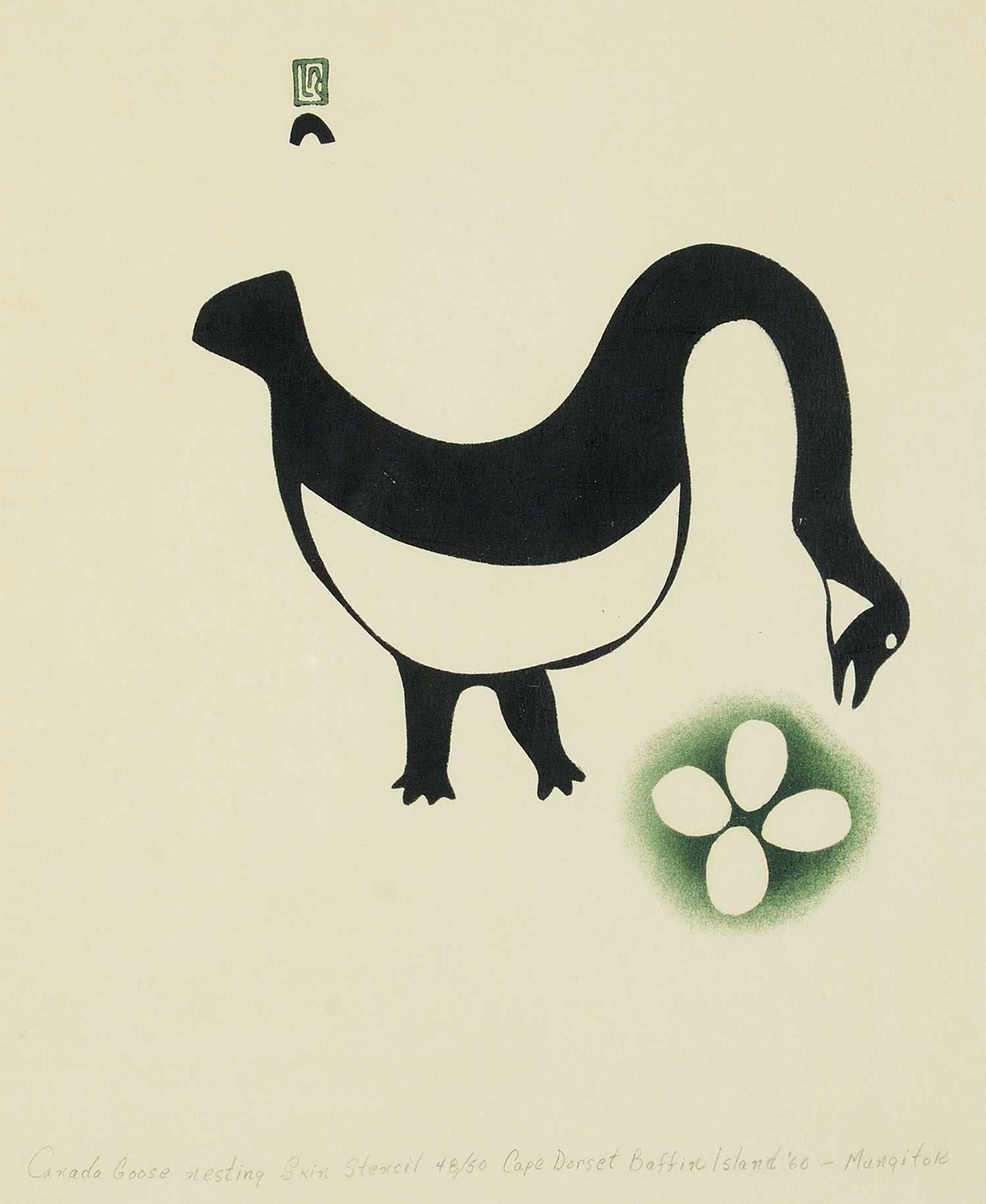 Kellypalik Mangitak (1940) - Canada Goose Nesting #48/50