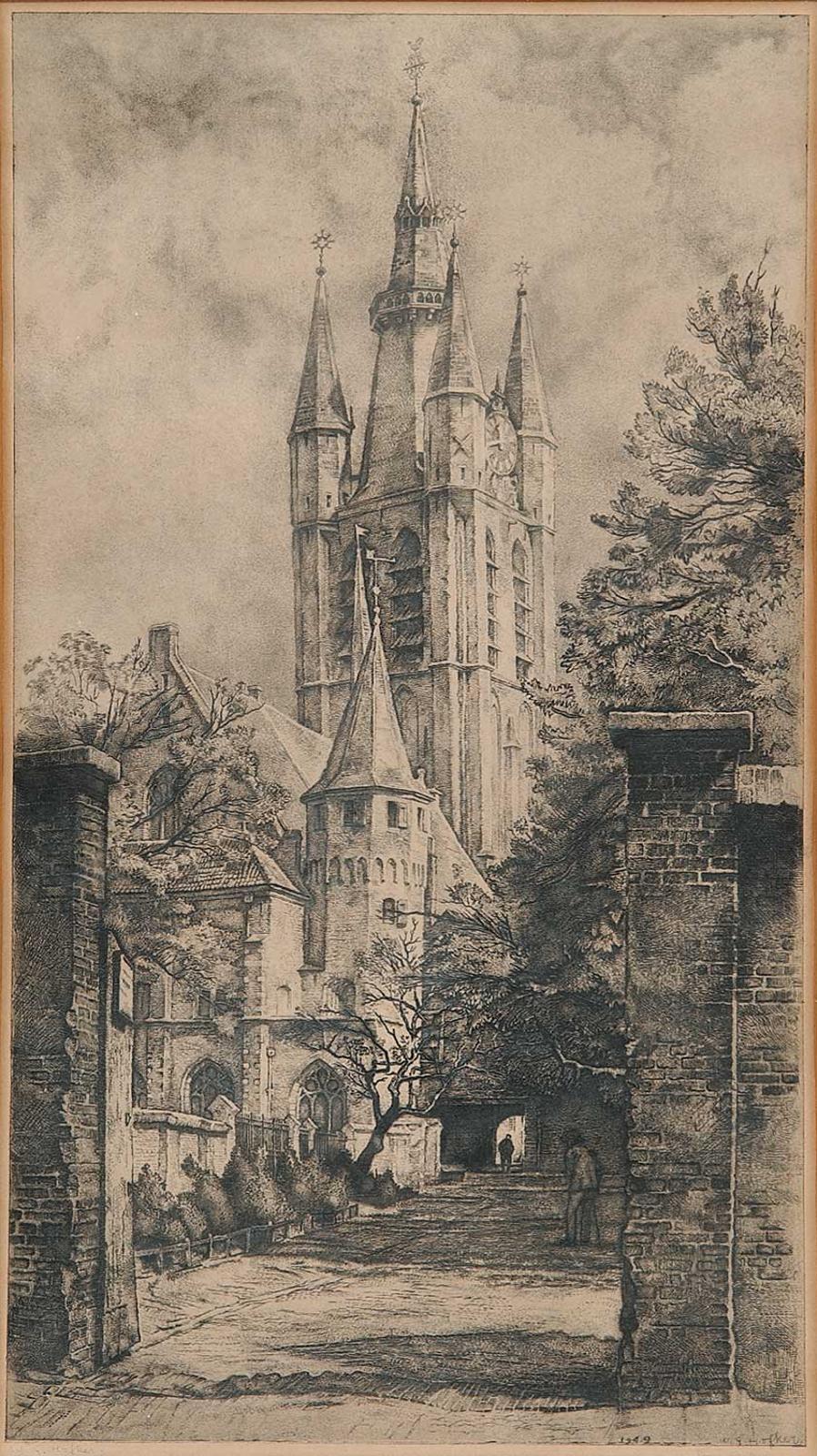 Willem Gerard Hofker - Le Catherdrale