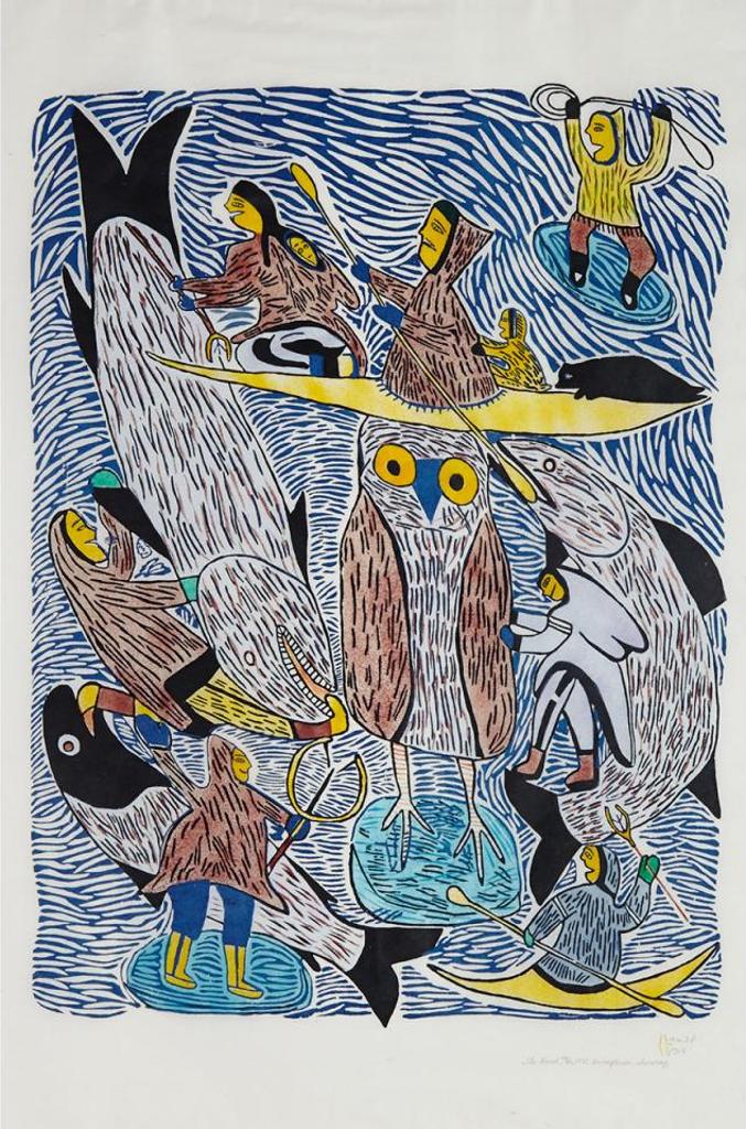 Ruth Annaqtuusi (Annuktoshe) Tulurialik (1934) - The Flood