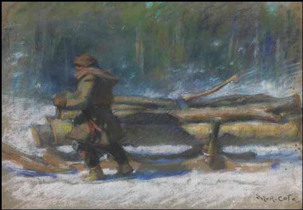 Marc-Aurèle de Foy Suzor-Coté (1869-1937) - Hauling Logs