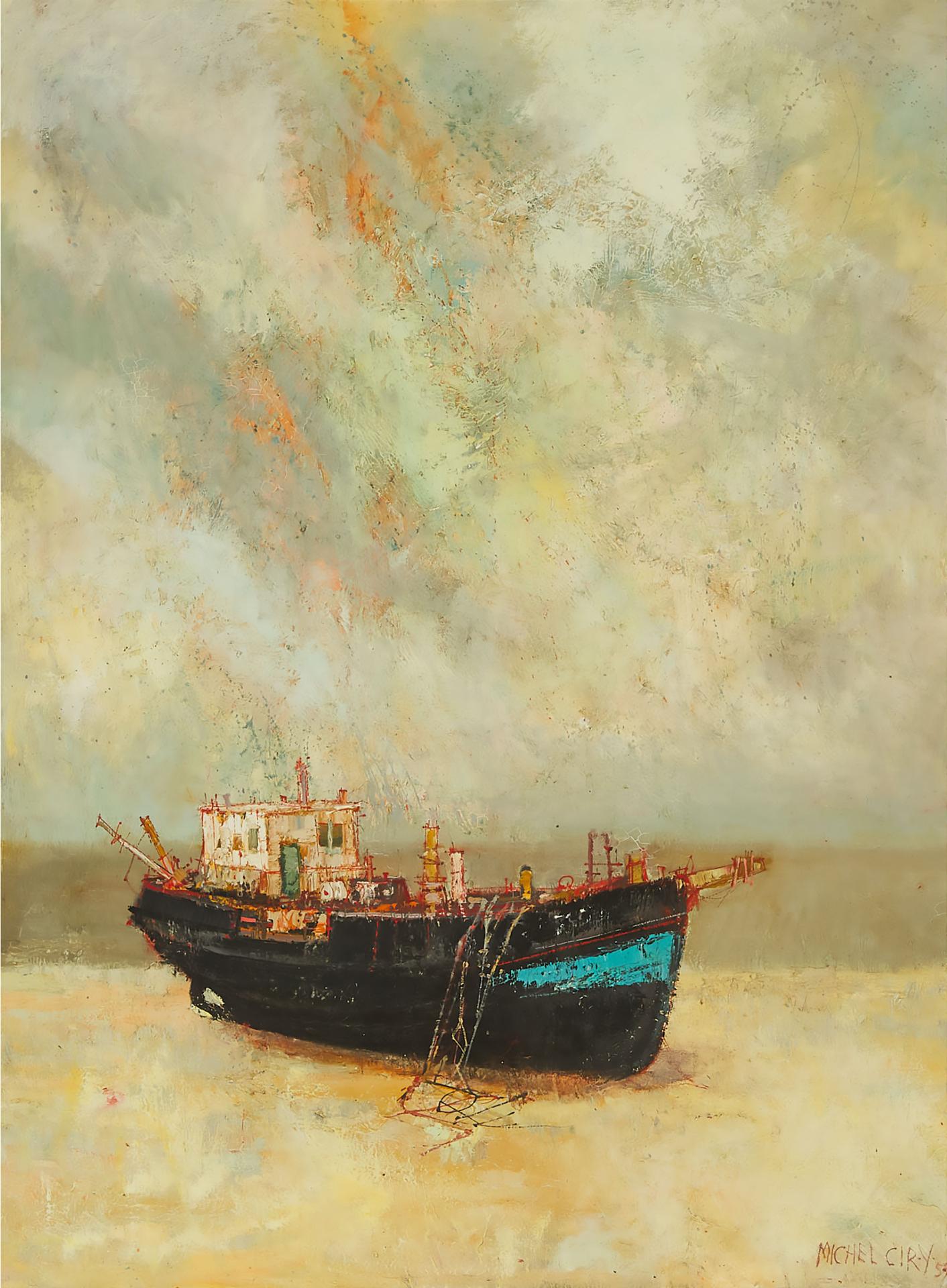 Michael Ciry (1919-2018) - L'EPAVE, 1959