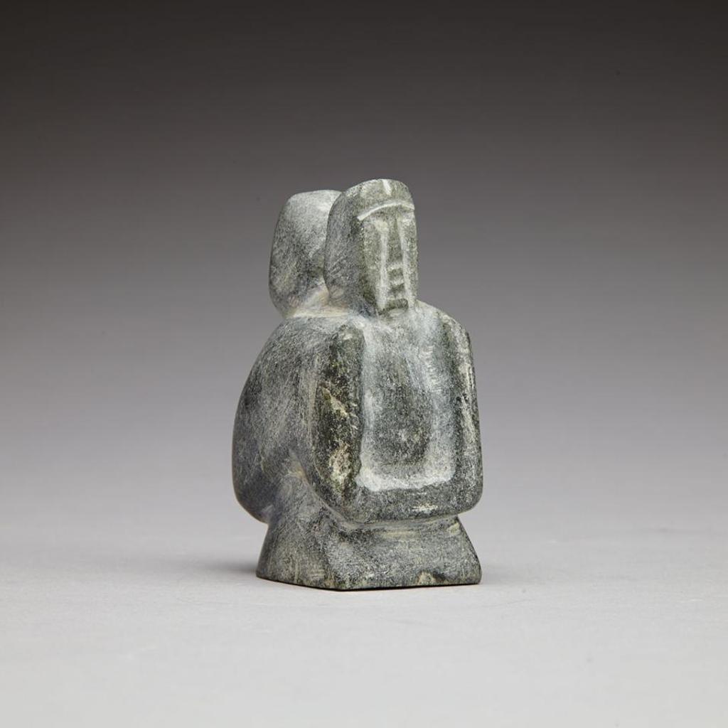 Joy Kiluvigyuak Hallauk (1940-2000) - Miniature Mother And Child