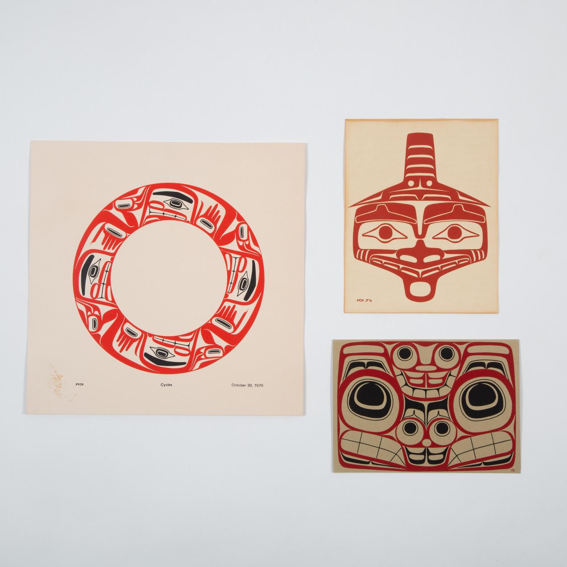 Robert Charles Davidson (1923) - Three Silkscreen Prints