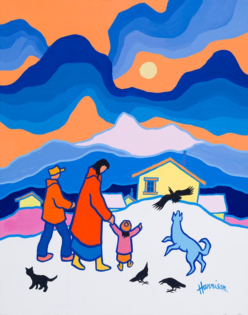 Ted Harrison (1926-2015) - See the Raven