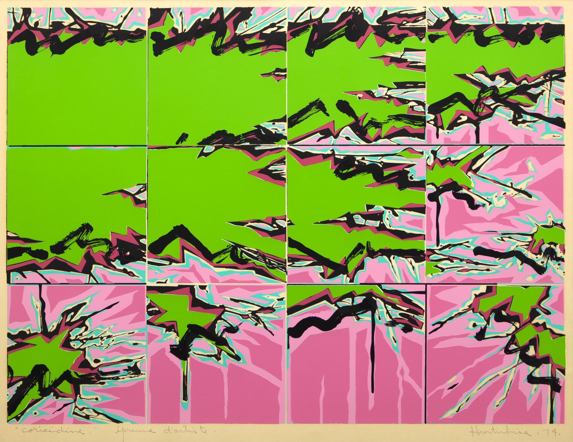 Jacques Hurtubise (1939-2014) - Coricidine, 1974
